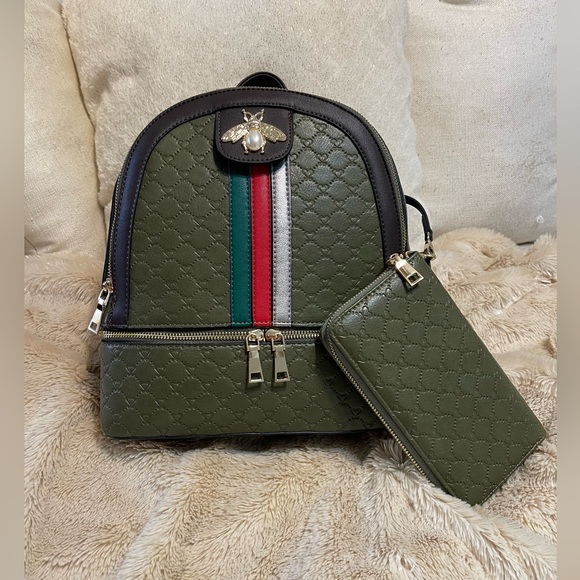 Bags Goldpearl Queen Bee Backpack Poshmark